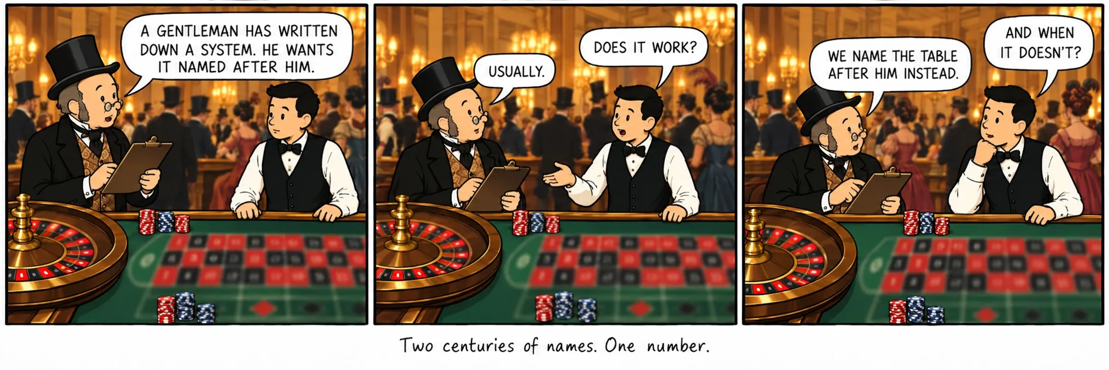Dos siglos de nombres. Un solo número.